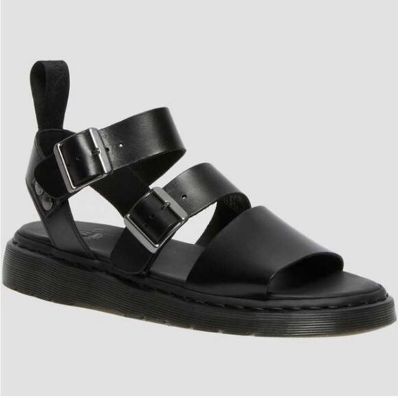 Dr. Martens Men's Gryphon Brando Leather Gladiator Sandals 11 - Picture 1 of 10